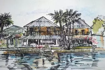 هاستل The Riverside Guest House