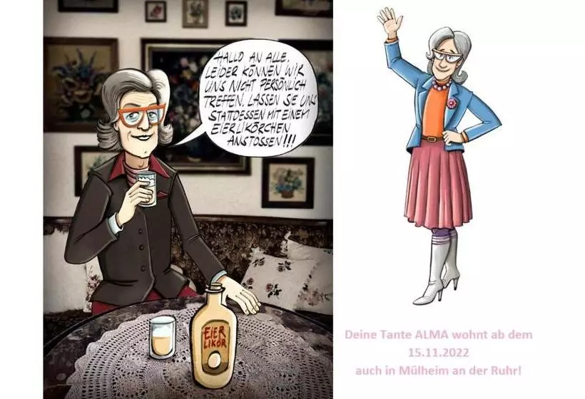 فندق Tante Alma S Mülheimer