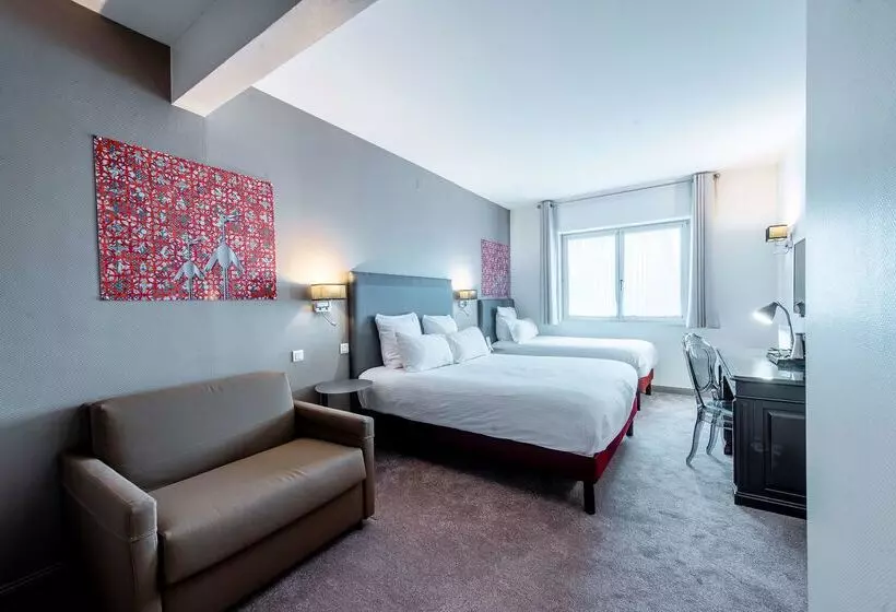 호텔 Best Western Plus Au Cheval Blanc à Mulhouse