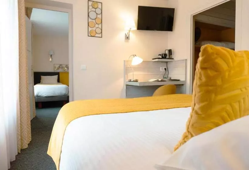 호텔 Hôtel Spa & Restaurant ô Pervenches