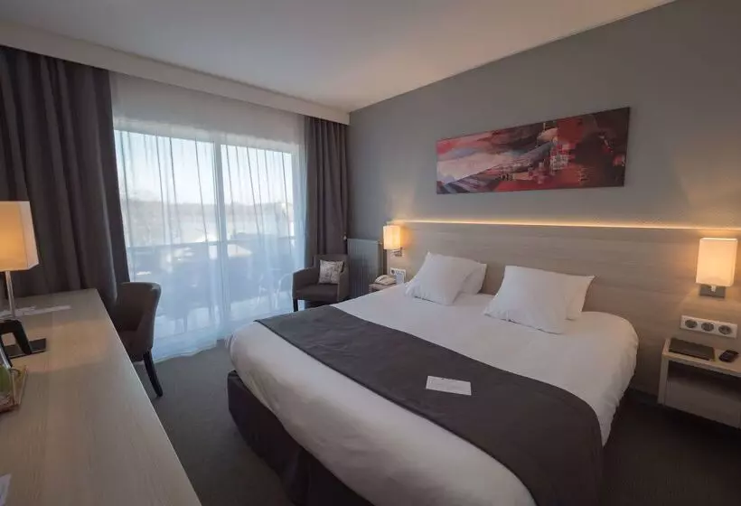 酒店 Best Western Plus Le Roof Vannes Bord De Mer