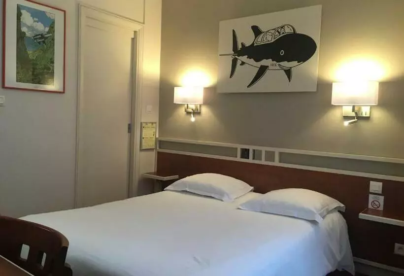 هتل Logis Hôtel Restaurant Le Monarque