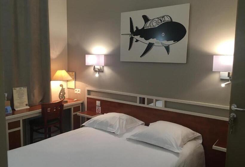 호텔 Logis Hôtel Restaurant Le Monarque