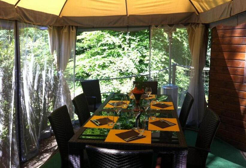 בית מלון כפרי Restaurant Les Pins Logis