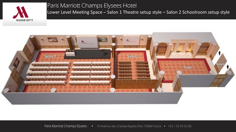 هتل Paris Marriott Champs Elysees