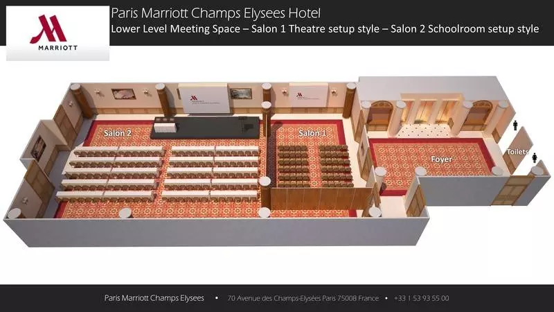 Hotel Paris Marriott Champs Elysees