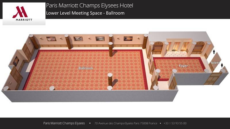 هتل Paris Marriott Champs Elysees