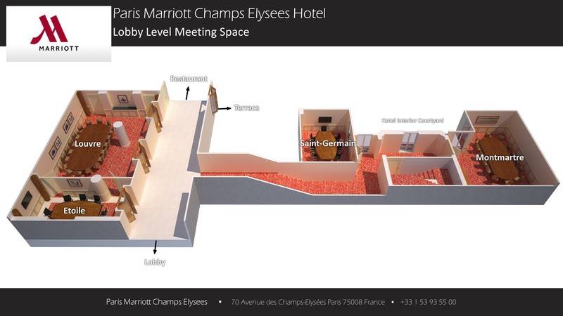 هتل Paris Marriott Champs Elysees