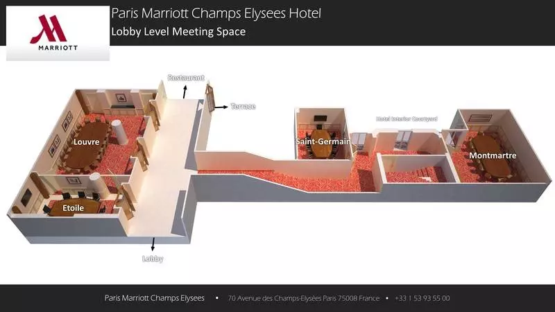 Hotel Paris Marriott Champs Elysees