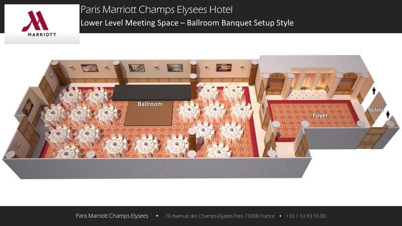هتل Paris Marriott Champs Elysees