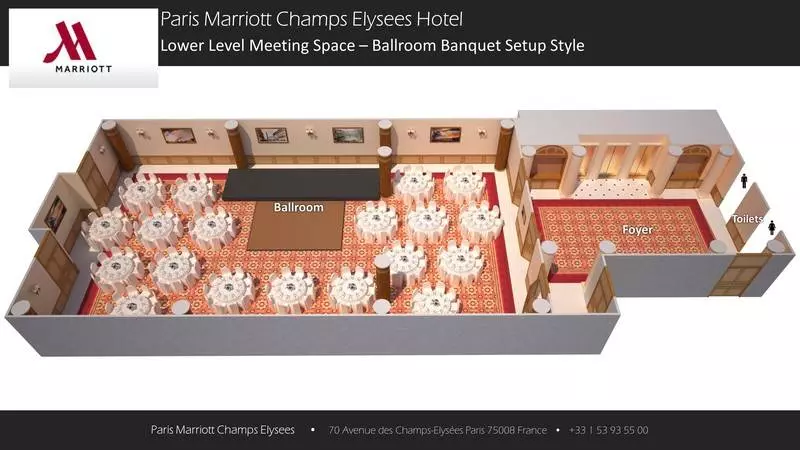 Hotel Paris Marriott Champs Elysees
