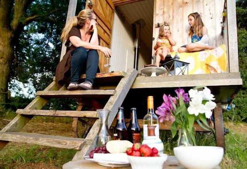 호텔 Goblin Coombe Glamping