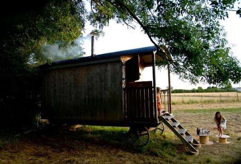 호텔 Goblin Coombe Glamping