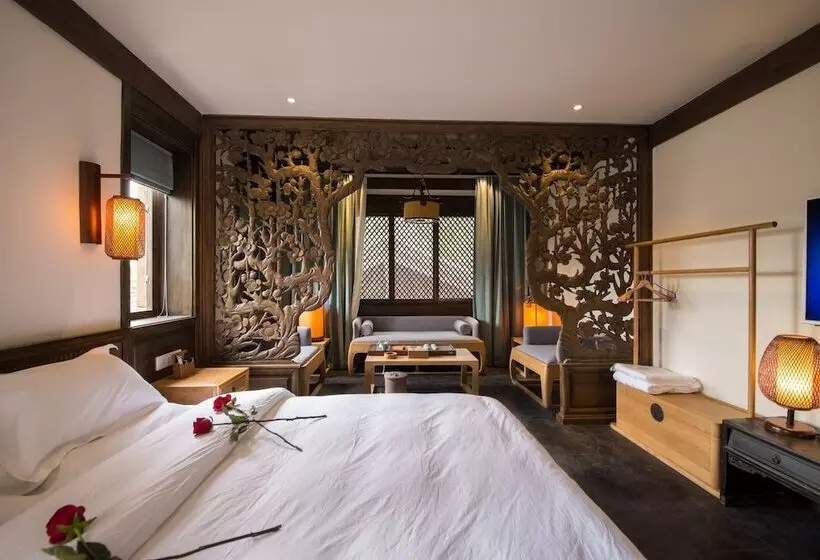 ペンション Lijiang Zhuyun Boutique