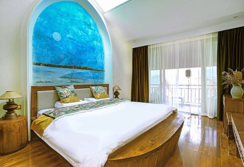 펜션 Lugu Lake Life And Dream Cultural Inn