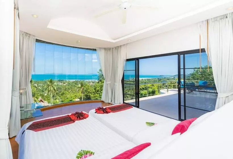 White Stone   Luxurious Sunset View 4 Bed Pool Villa