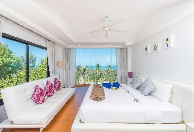 White Stone   Luxurious Sunset View 4 Bed Pool Villa