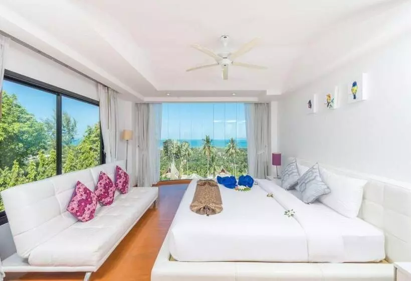 White Stone   Luxurious Sunset View 4 Bed Pool Villa