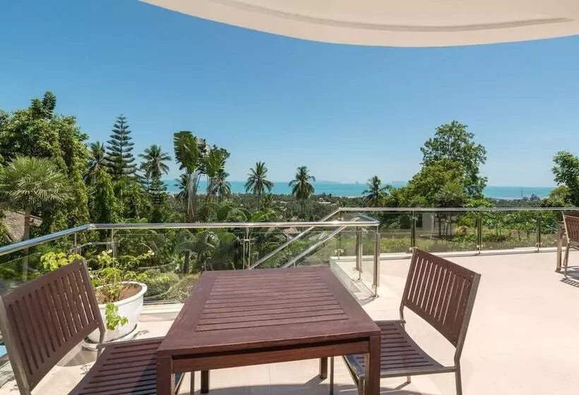 White Stone   Luxurious Sunset View 4 Bed Pool Villa