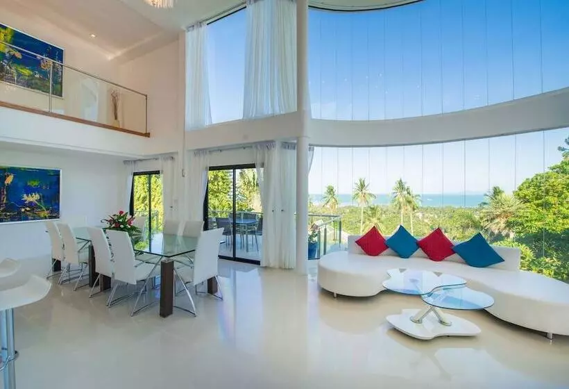 White Stone   Luxurious Sunset View 4 Bed Pool Villa