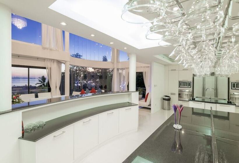 White Stone   Luxurious Sunset View 4 Bed Pool Villa