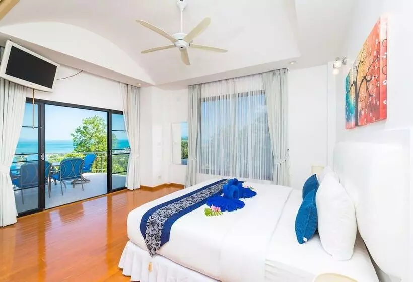 White Stone   Luxurious Sunset View 4 Bed Pool Villa