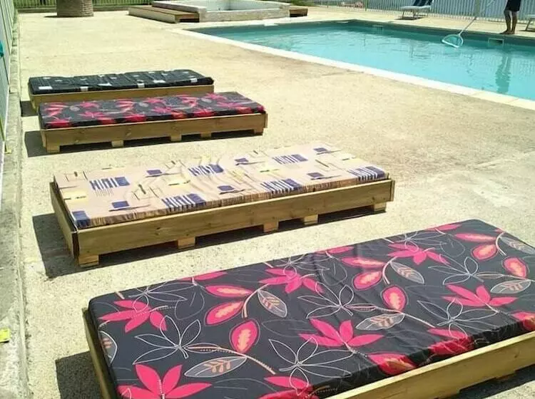 هتل Camping De L'ile Blanc