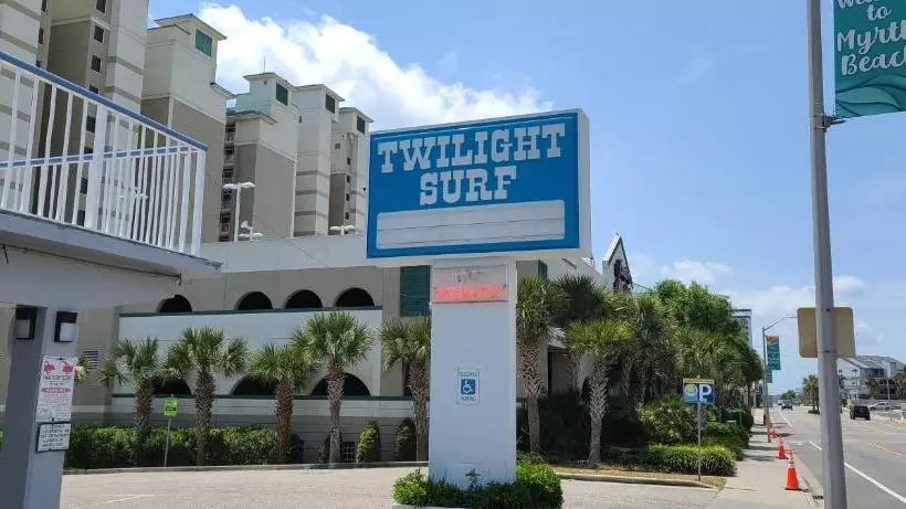 モーテル Oceanfront Twilight Surf