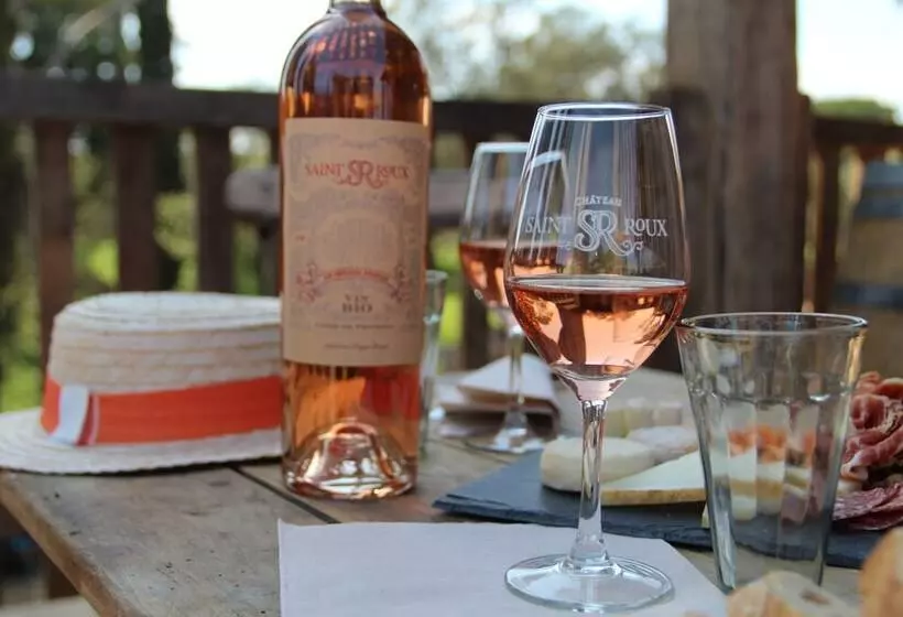 ペンション Chateau Saint Roux Le Lucle Cannet Des Maures