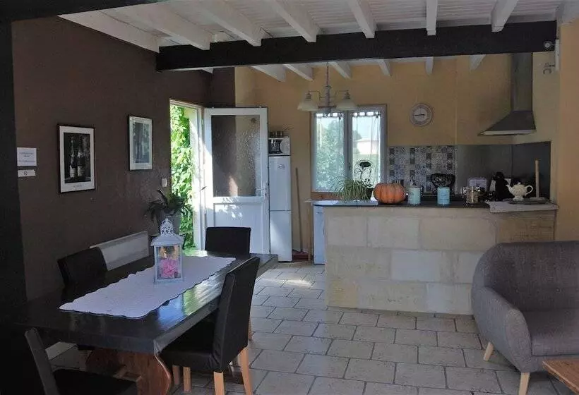 پانسیون Chambres Et Gîte Peyroutas Amélie à Vignonet St Emilion