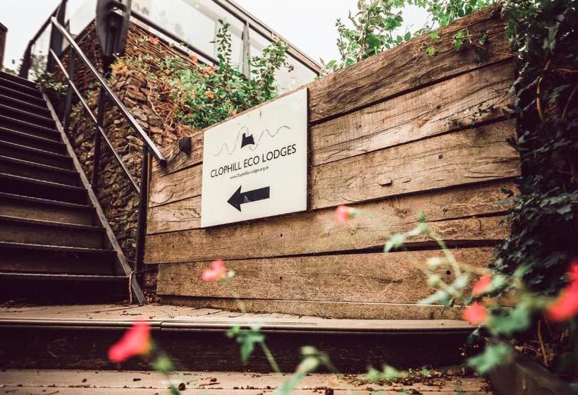 בית מלון כפרי Clophill Eco Lodges