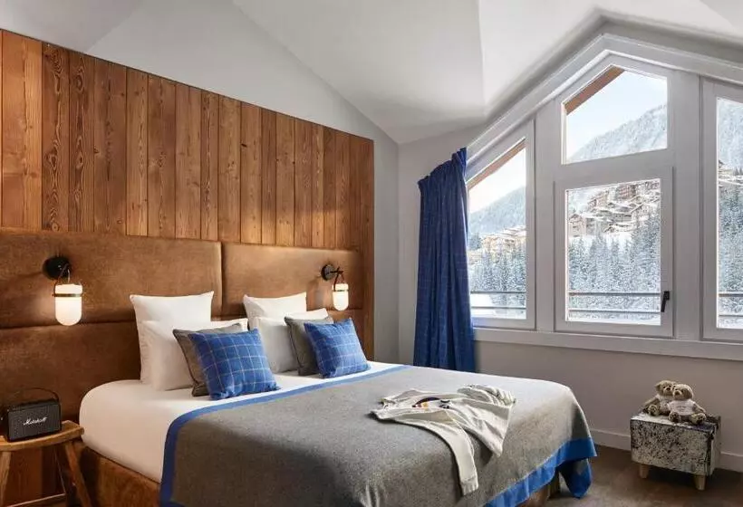 ホテル Ecrin Blanc Resort Courchevel   Aquapark