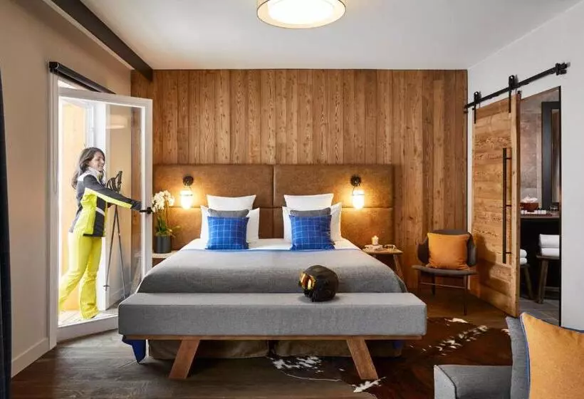 ホテル Ecrin Blanc Resort Courchevel   Aquapark