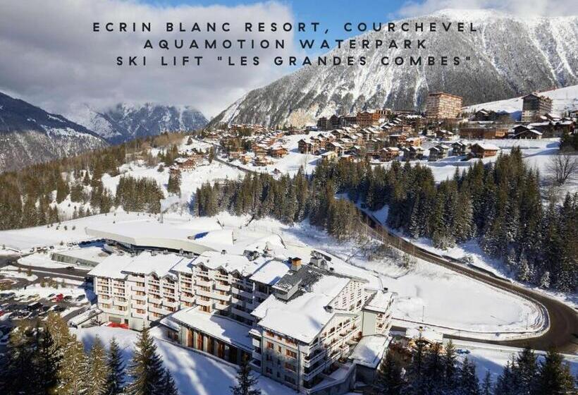 Отель Ecrin Blanc Resort Courchevel   Aquapark
