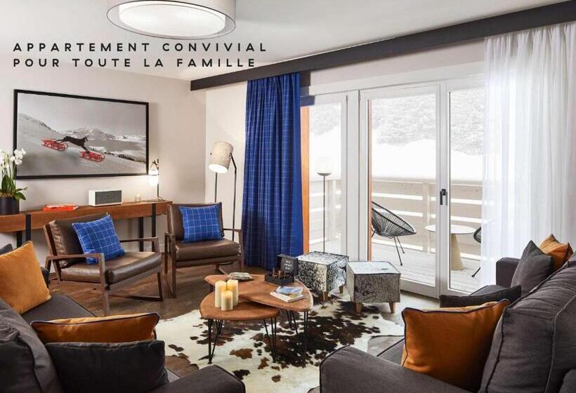 Отель Ecrin Blanc Resort Courchevel   Aquapark
