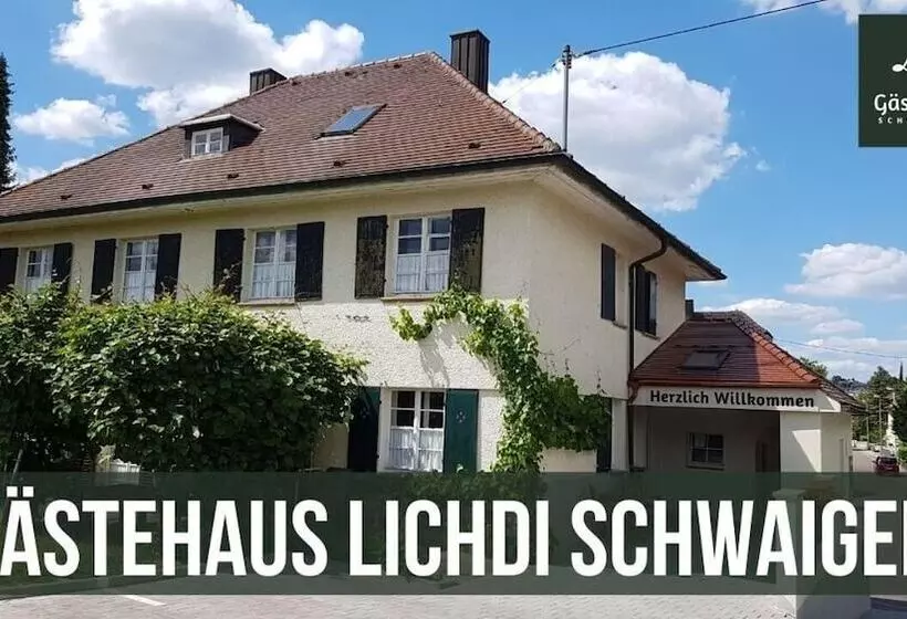 ペンション Gästehaus Lichdi