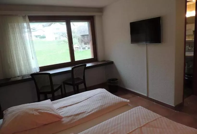 酒店 Flüelerhof B&b Garni Rustico