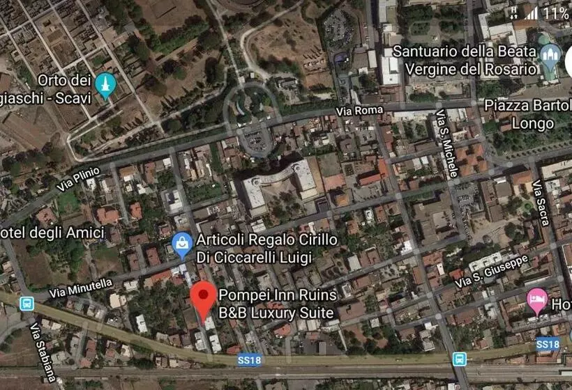 Majatalo Pompei Inn Ruins B&b Luxury Suite