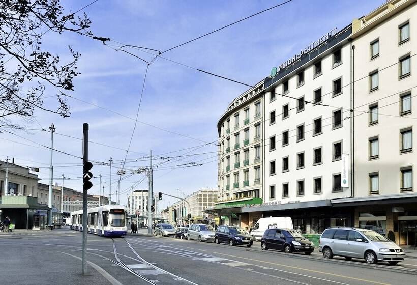 هتل Visionapartments Geneva Gare