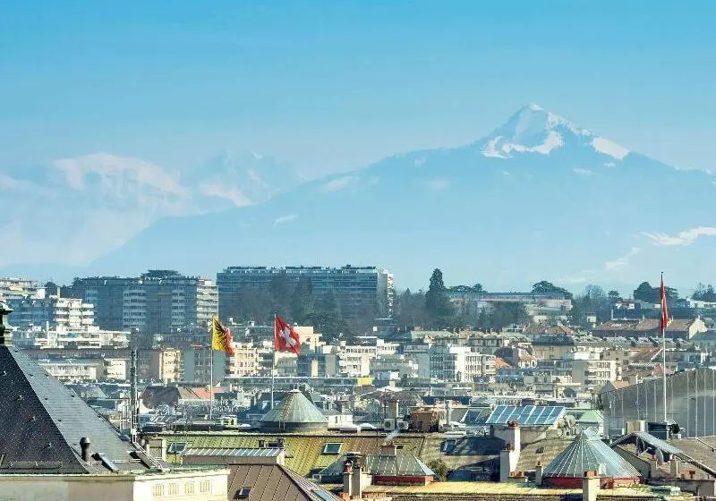 هتل Visionapartments Geneva Gare