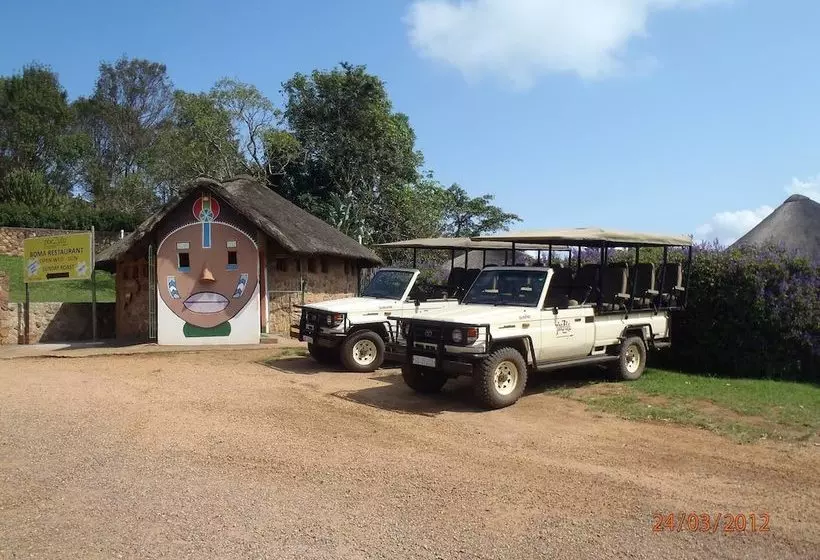 ホテル Phezulu Safari Lodge