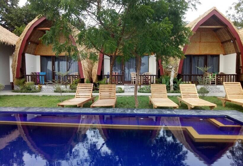 פנסיון Krisna Bungalows And Restaurant