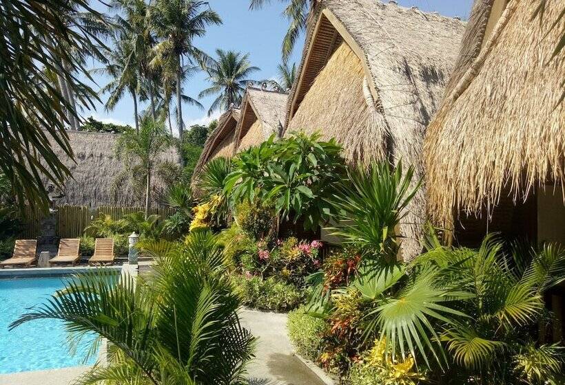 פנסיון Krisna Bungalows And Restaurant