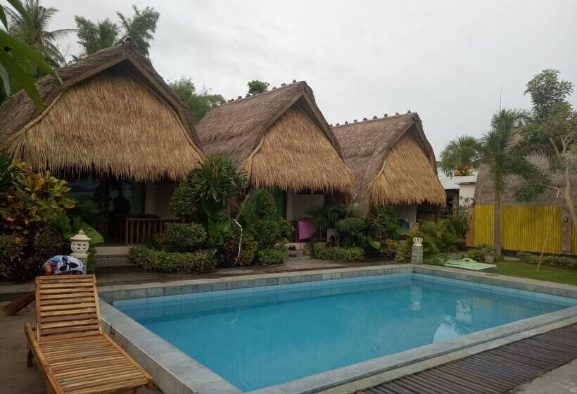 פנסיון Krisna Bungalows And Restaurant