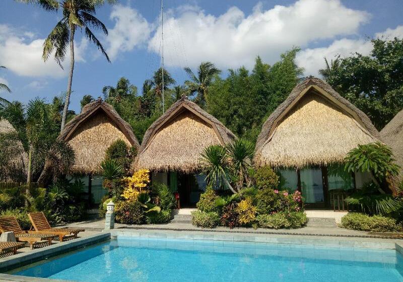 פנסיון Krisna Bungalows And Restaurant