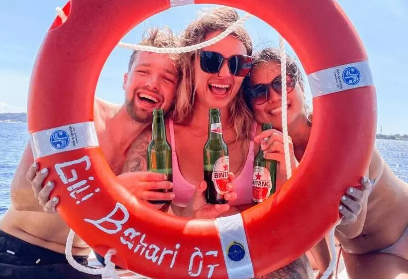 Retkeilymaja Mad Monkey Gili Trawangan