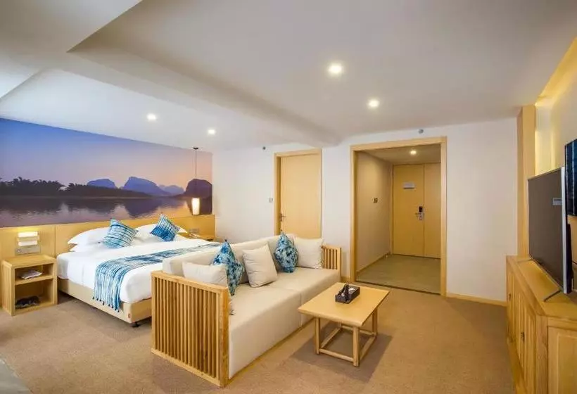 ホテル Poltton Service Apartment Yangshuo Wubu Town