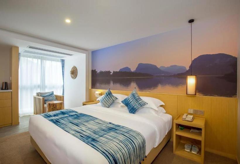 호텔 Poltton Service Apartment Yangshuo Wubu Town