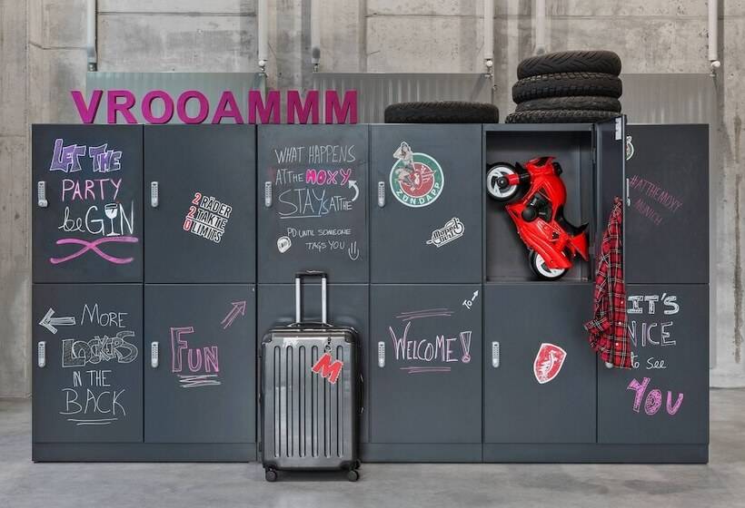 Отель Moxy Munich Ostbahnhof