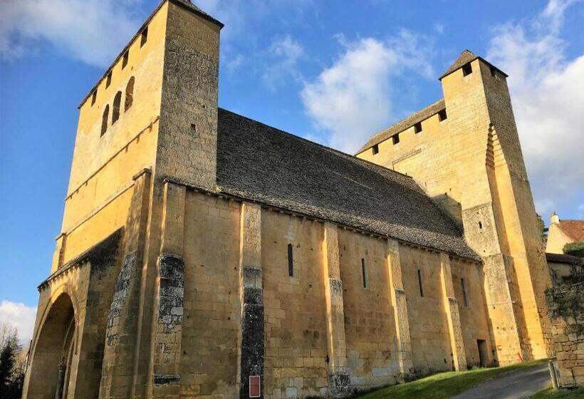 بنسيون Ferme De Tayac Charme Avec Pool